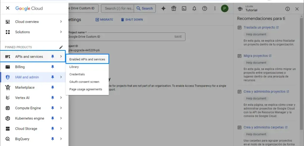 Open enabled APIs and services